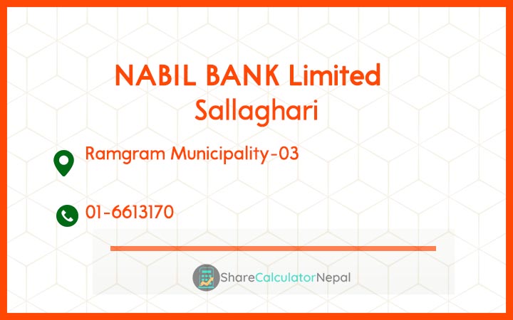 NABIL BANK Limited (NABIL) - Phedap
