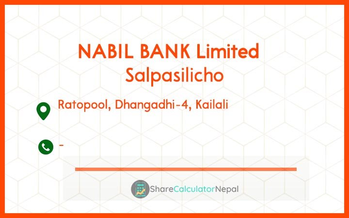 NABIL BANK Limited (NABIL) - Phidim