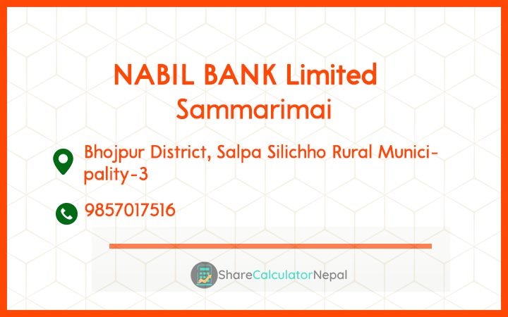 NABIL BANK Limited (NABIL) - Pokhara