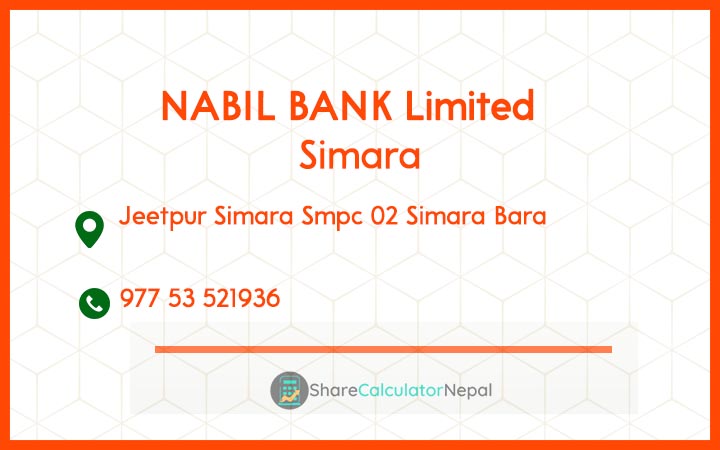 NABIL BANK Limited (NABIL) - Sallaghari