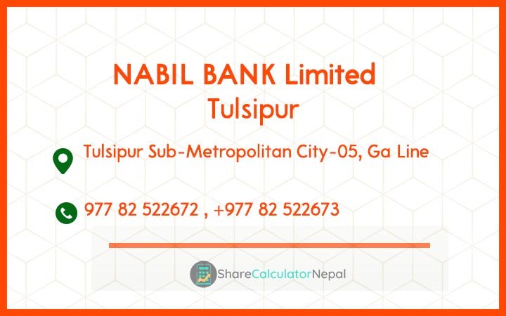 NABIL BANK Limited (NABIL) - Tatopani
