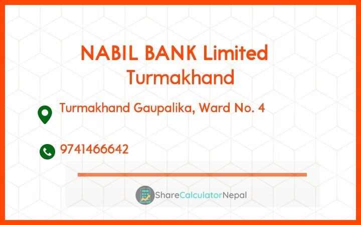 NABIL BANK Limited (NABIL) - Teendhara, Durbarmarg