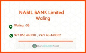 Nabil Bank Limited Waling
