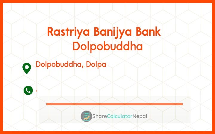 Rastriya Banijya Bank - Dolpobuddha