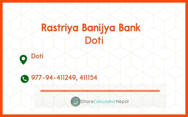 Rastriya Banijya Bank - Doti