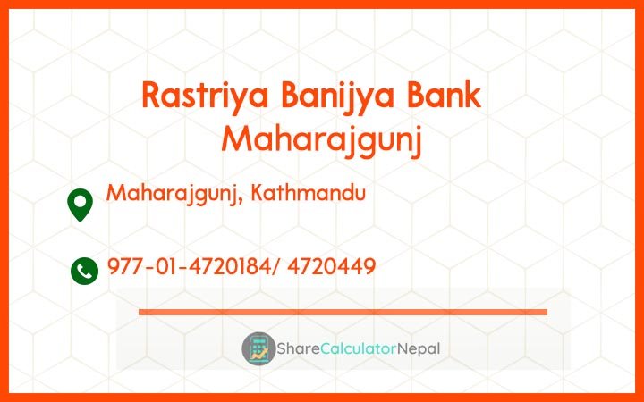 Rastriya Banijya Bank - Maharajgunj