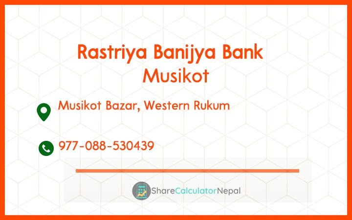 Rastriya Banijya Bank - Musikot