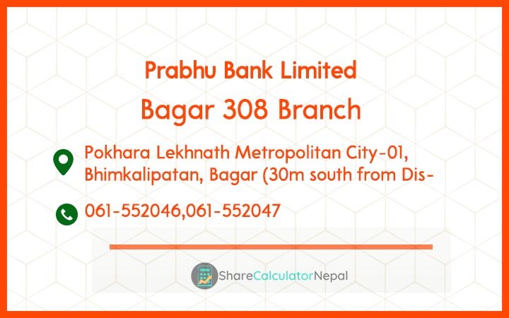 Prabhu Bank (PRVU) - Bagar 308 Branch