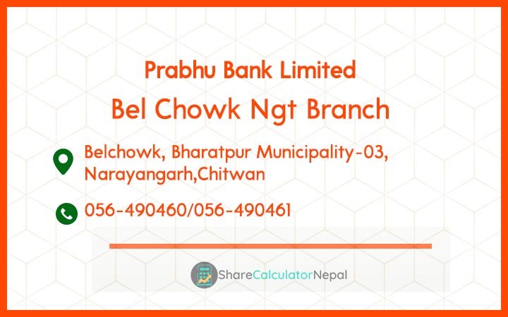 Prabhu Bank (PRVU) - Bel Chowk Ngt Branch