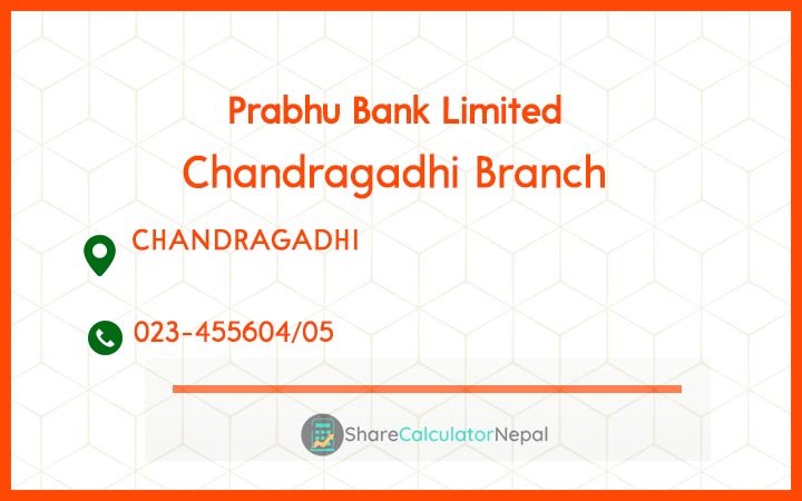 Prabhu Bank (PRVU) - Chandragadhi 361 Branch