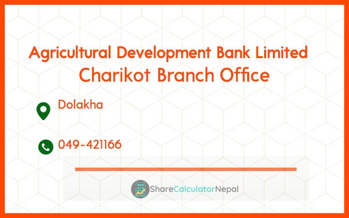 Agriculture Development Bank (ADBL) - Charikot Branch Office