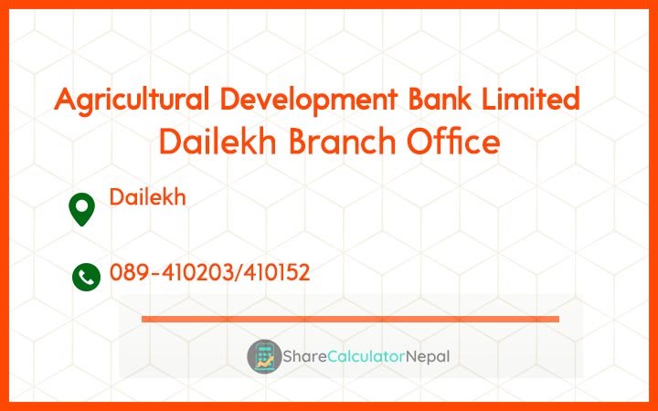 Agriculture Development Bank (ADBL) - Dailekh Branch Office
