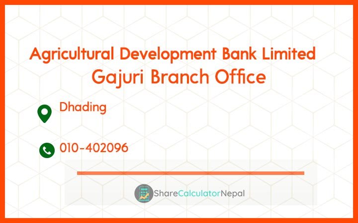 Agriculture Development Bank (ADBL) - Gajuri Branch Office