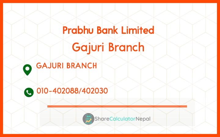 Prabhu Bank (PRVU) - Galkot Branch