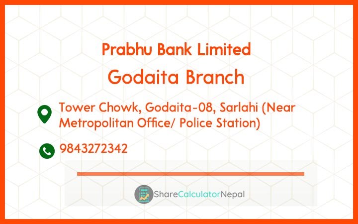 Prabhu Bank (PRVU) - Golchha Chowk Brt Branch