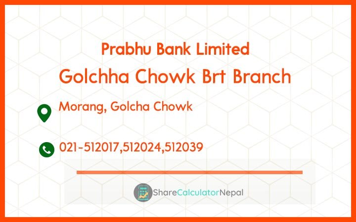 Prabhu Bank (PRVU) - Gongabu Branch