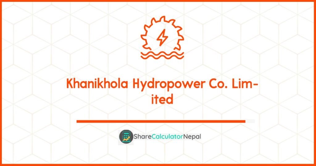 Khanikhola Hydropower Co. Limited