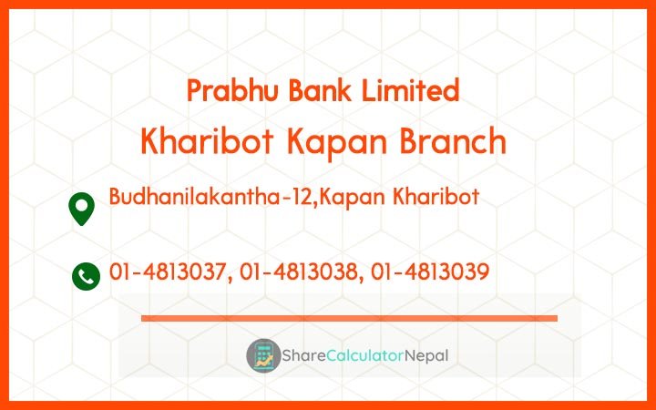 Prabhu Bank (PRVU) - Kharpunath Branch