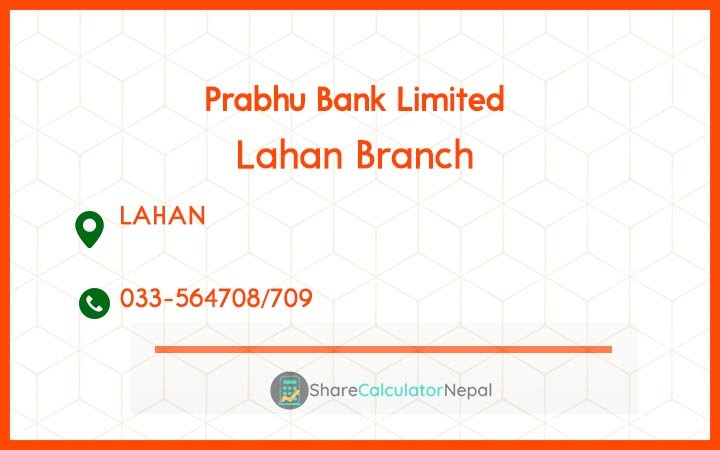 Prabhu Bank (PRVU) - Lainchour Branch