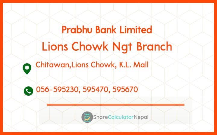 Prabhu Bank (PRVU) - Liwang Branch