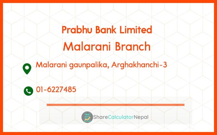 Prabhu Bank (PRVU) - Manahari Branch