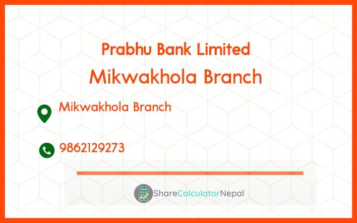 Prabhu Bank (PRVU) - Mills Area Jkr Branch