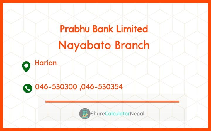 Prabhu Bank (PRVU) - Neejgadh Branch