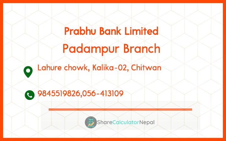 Prabhu Bank (PRVU) - Palpa Branch