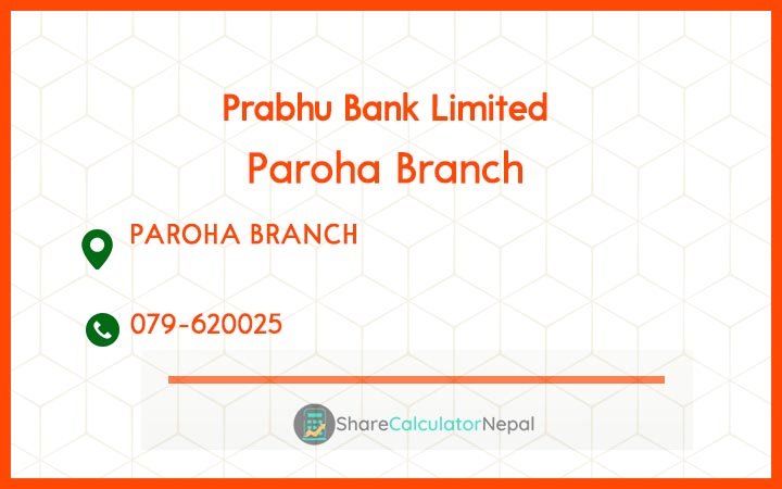 Prabhu Bank (PRVU) - Parsa Branch