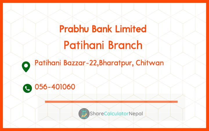 Prabhu Bank (PRVU) - Pepsicola 357 Branch