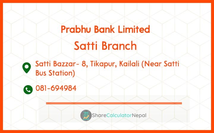 Prabhu Bank (PRVU) - Sauraha Branch