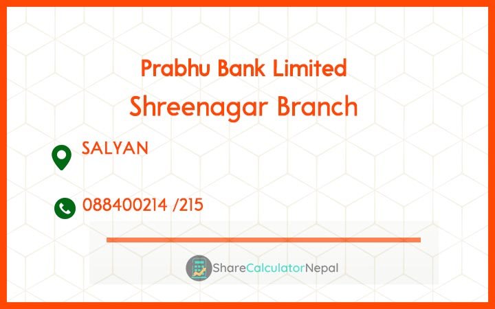 Prabhu Bank (PRVU) - Simara Branch