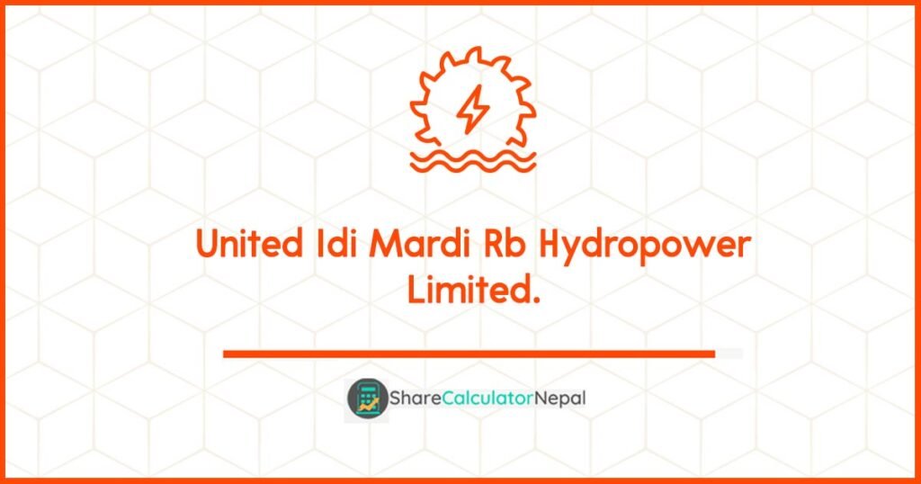 United Idi Mardi Rb Hydropower Limited. (UMRH)
