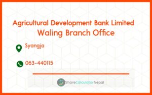 Waling Branch Office 123