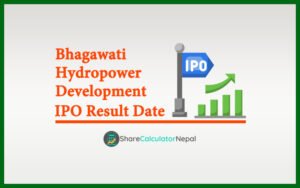 Bhagawati Hydropower Development IPO Result Date