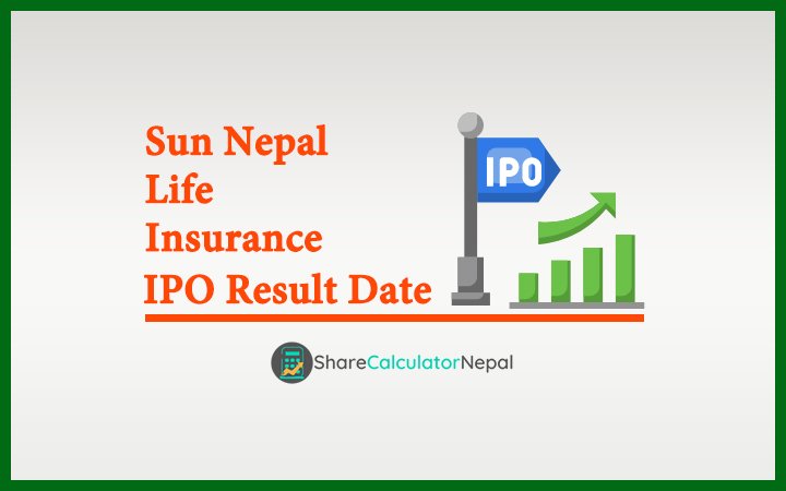 Sun Nepal Life Insurance IPO Result Date